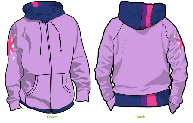 MLP FiM hoody design