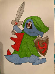 Young Link Totodile