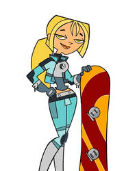 Bridgette Snowboard-coloured