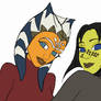 Ahsoka and Barriss WIP