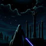 Darth Vader overlooking