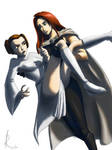 Mara saves Leia by RaikohIllust