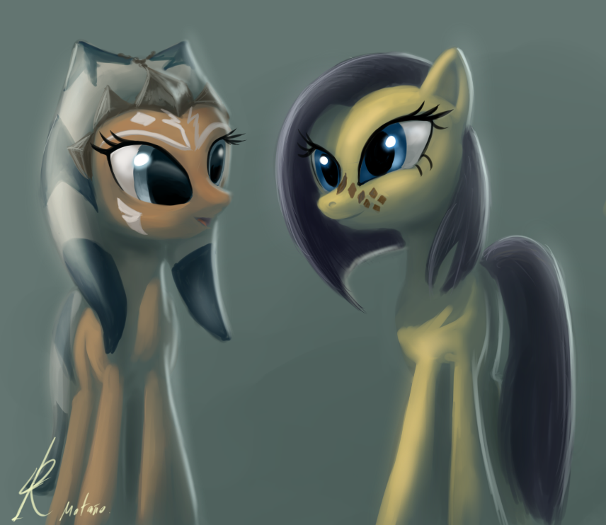 Pony Ahsoka and Barriss