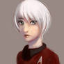 Starfleet crew girl