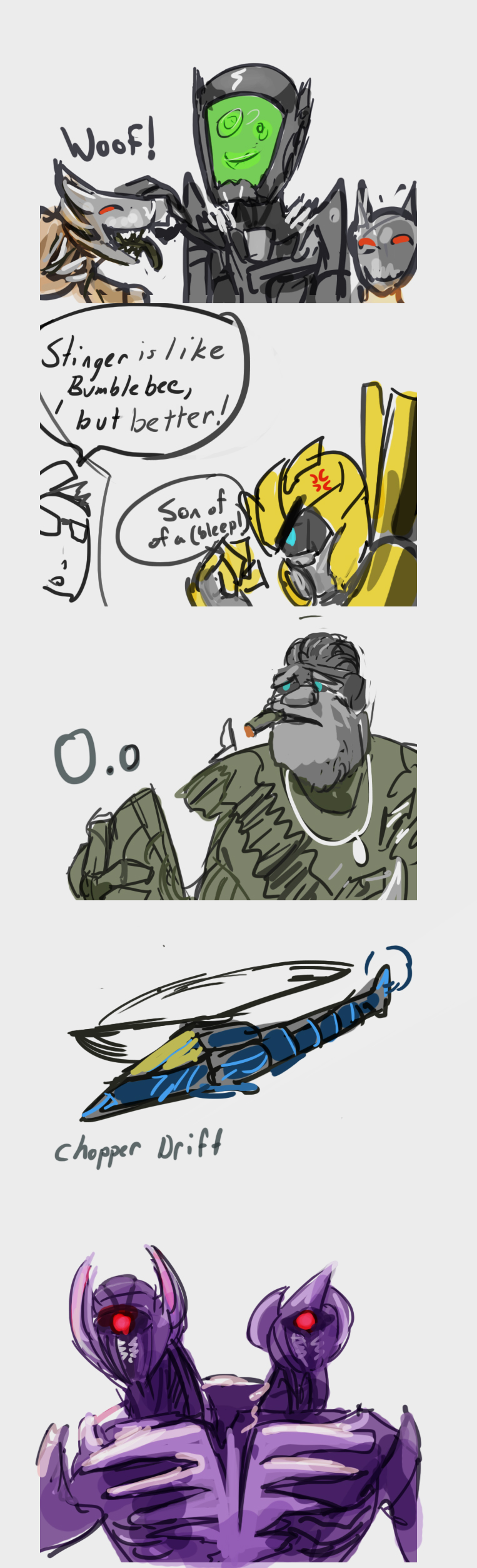 Tf4doodles (SPOILERS!)