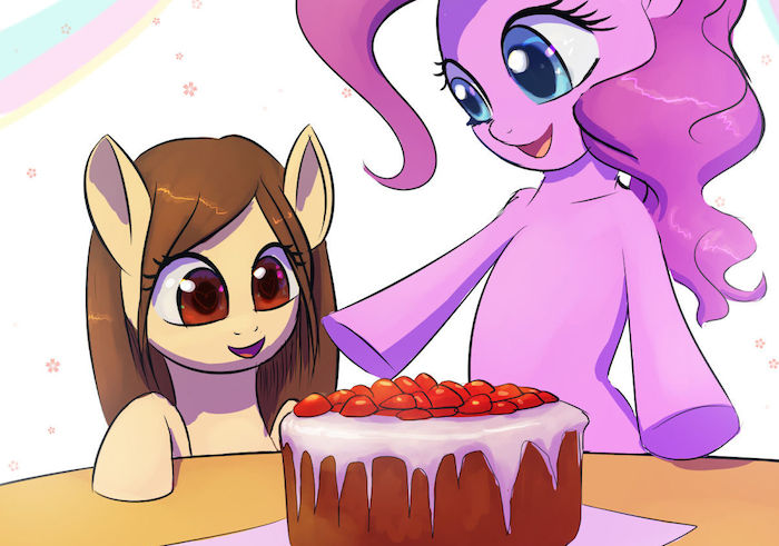 B-day cake from Pinkie