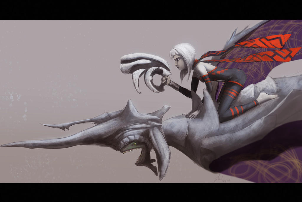 Orta Character Panzer Dragoon Orta by Kjara-draws on DeviantArt