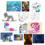 MLP sketches from my tumblr