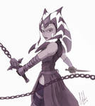 Vampire hunter Ahsoka by RaikohIllust