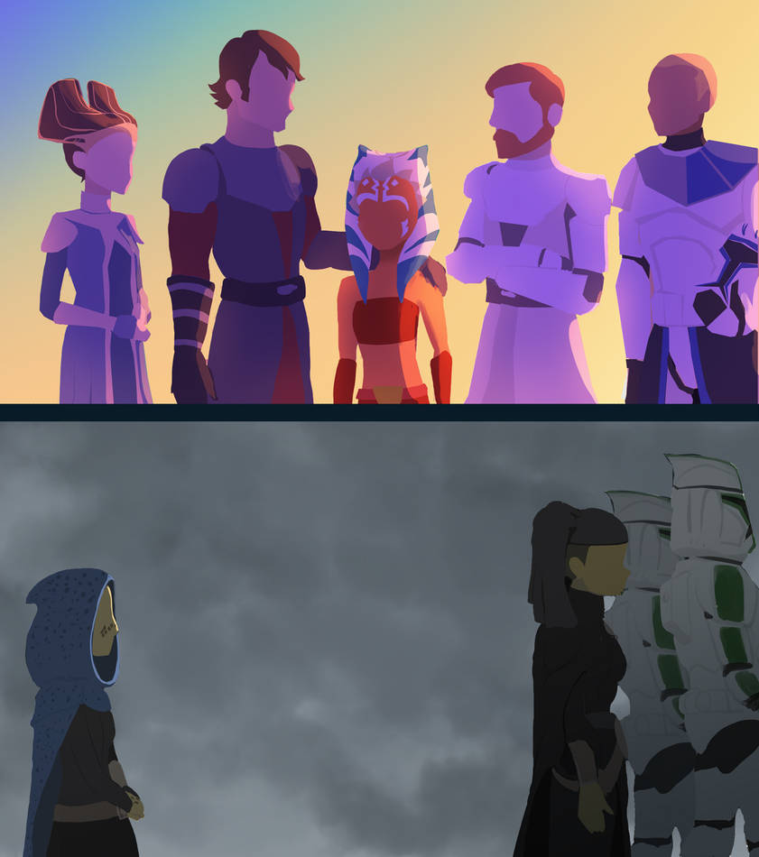 Two young Jedi, two different paths