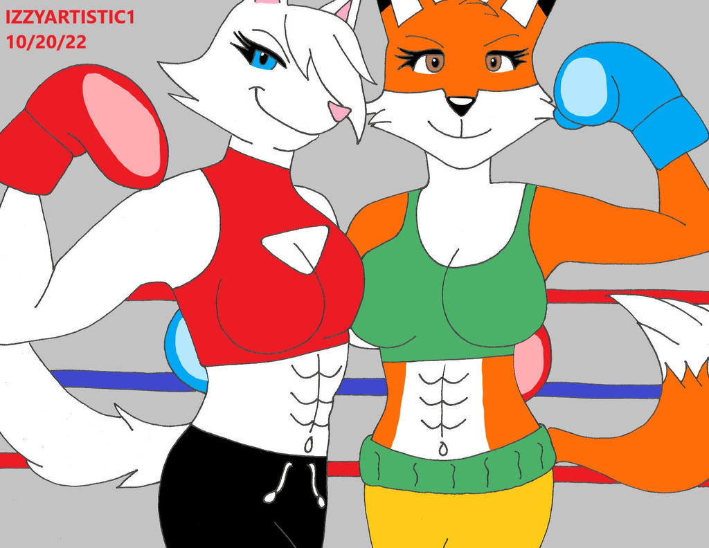 Cami and Kits (Animal Boxing) by izzyartistic1 on DeviantArt Cami and Kits (Animal Boxing) by izzyartistic1 on DeviantArt