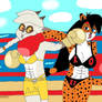 Beach Boxing Round 8-Lin vs. Feta