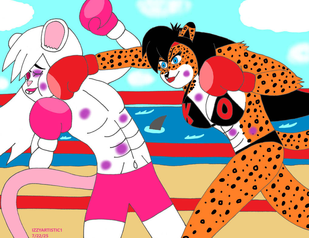 Beach Boxing Round 11 Lin vs Amon by izzyartistic1 on DeviantArt Beach Boxing Round 11 Lin vs Amon by izzyartistic1 on DeviantArt