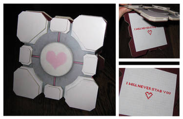 Companion Cube Card