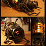 Aperture Steampunk Handheld Portal Device