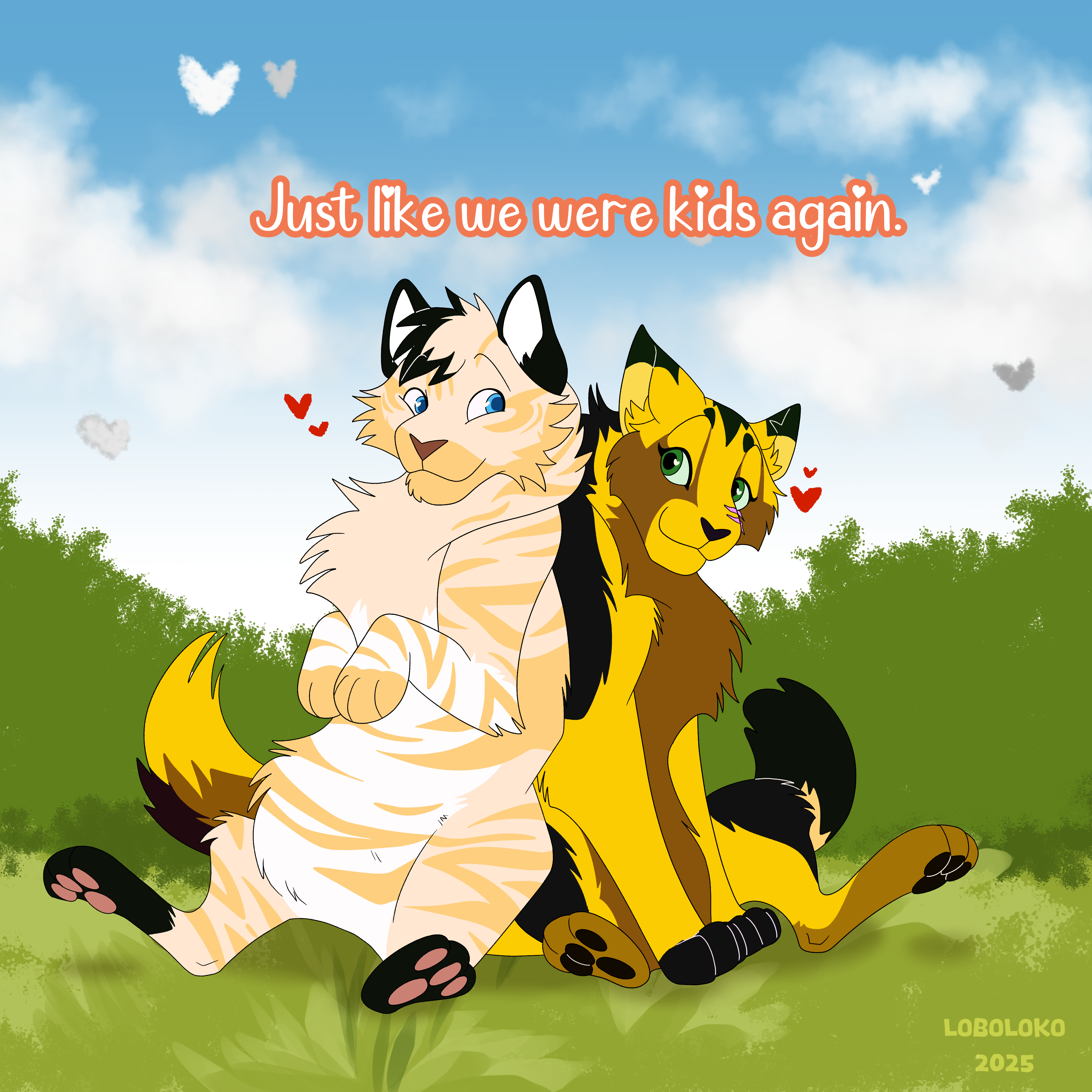 Fun Love Brightblaze and Snowstep