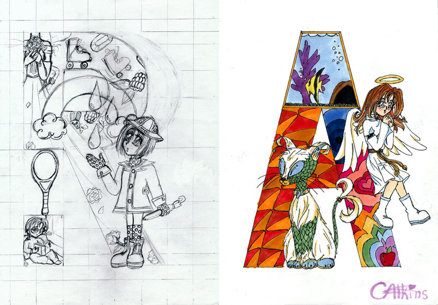 Deviantart Jr. High Old Junior High Art- letters by Piura on DeviantArt