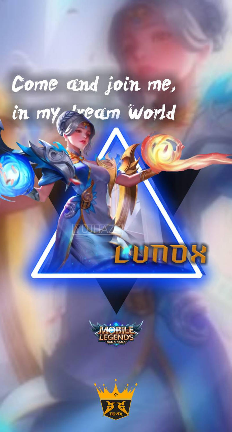 lunox cosmic harmony wallpaper mlbb by