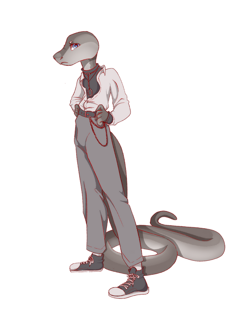 Drawzzy Chad the black mamba by drawzzy on DeviantArt