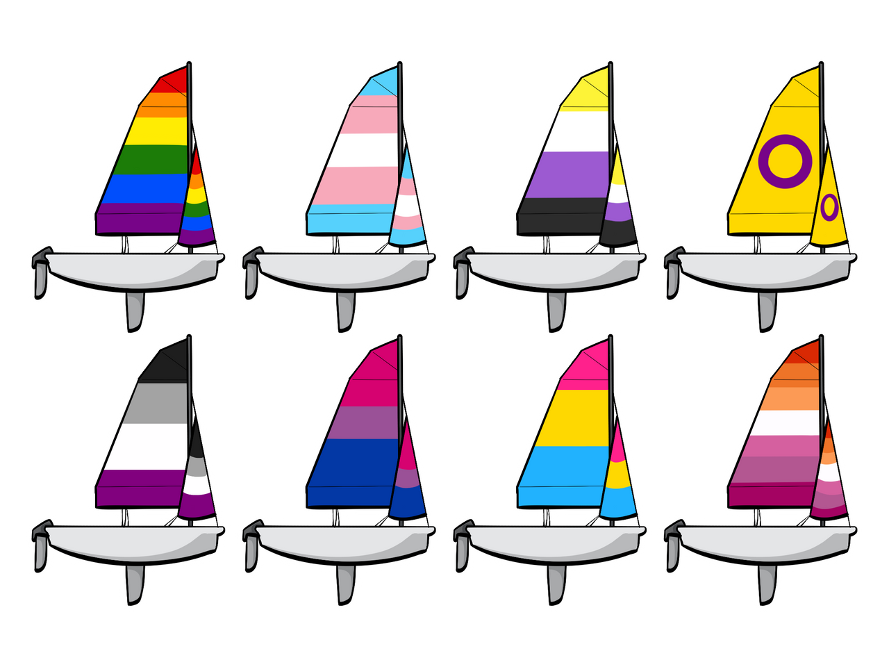 Drawzzy LGBT boats by drawzzy on DeviantArt