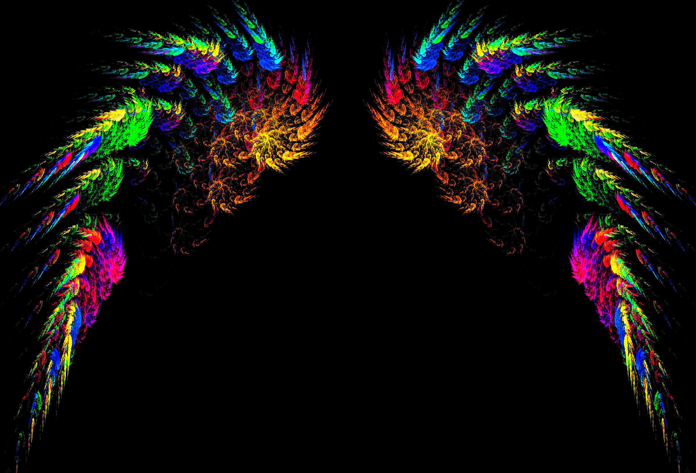 Rainbow Angel Wings by ZeekPunk on DeviantArt