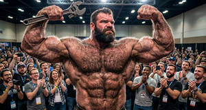 giant bodybuilder