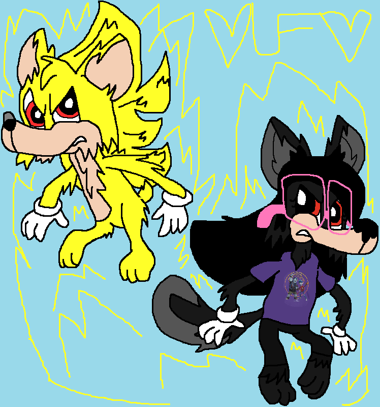 Sonic and Shadow VS DeviantArt (FT Tails) 