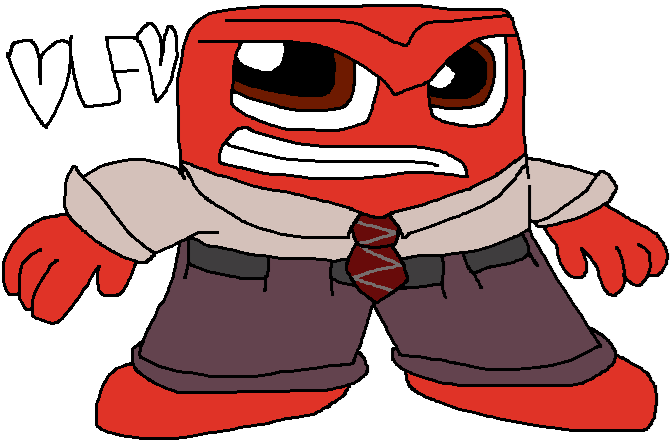 ~{Inside Out 2}~ Just a Fanart of Anger by LaceyPowerPuffGirl on DeviantArt