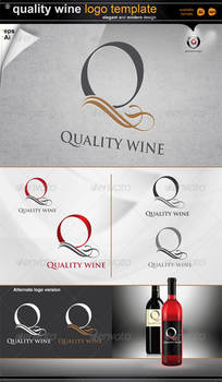 Quality wine logo