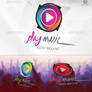 Play music :: logo :: template