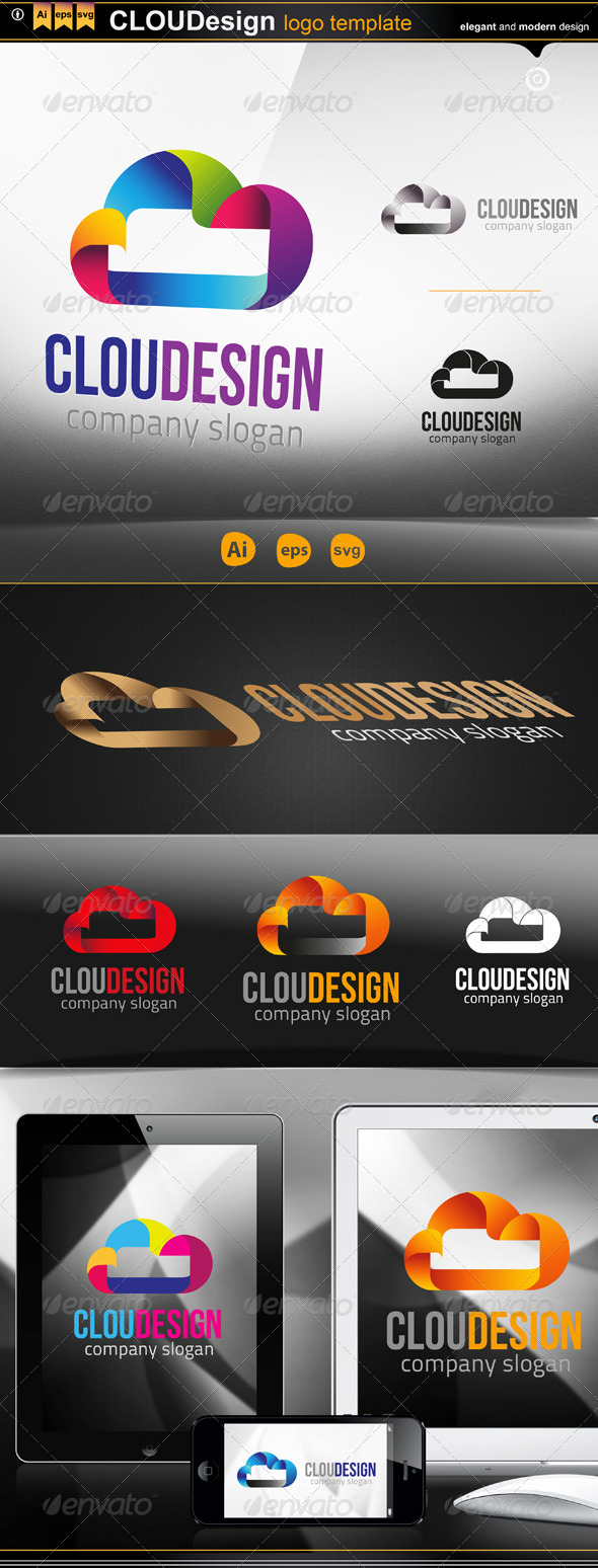 cloud design logo