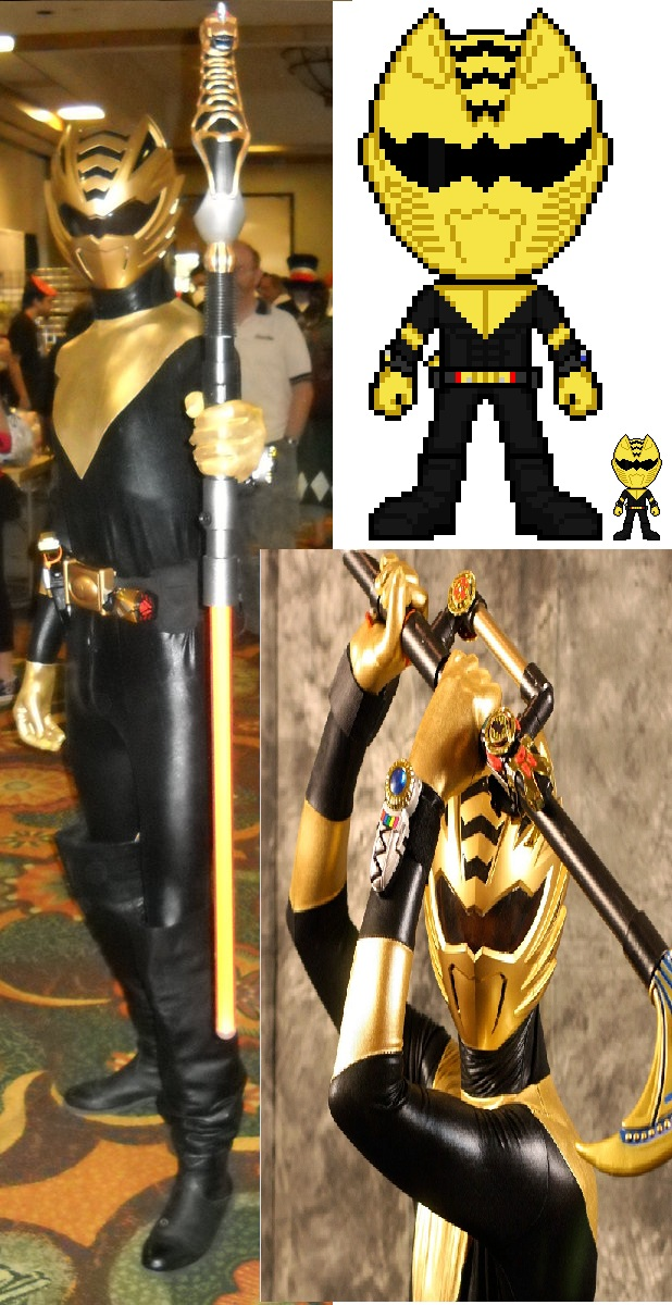Saboten-Con Gold Ranger by N0variel on DeviantArt