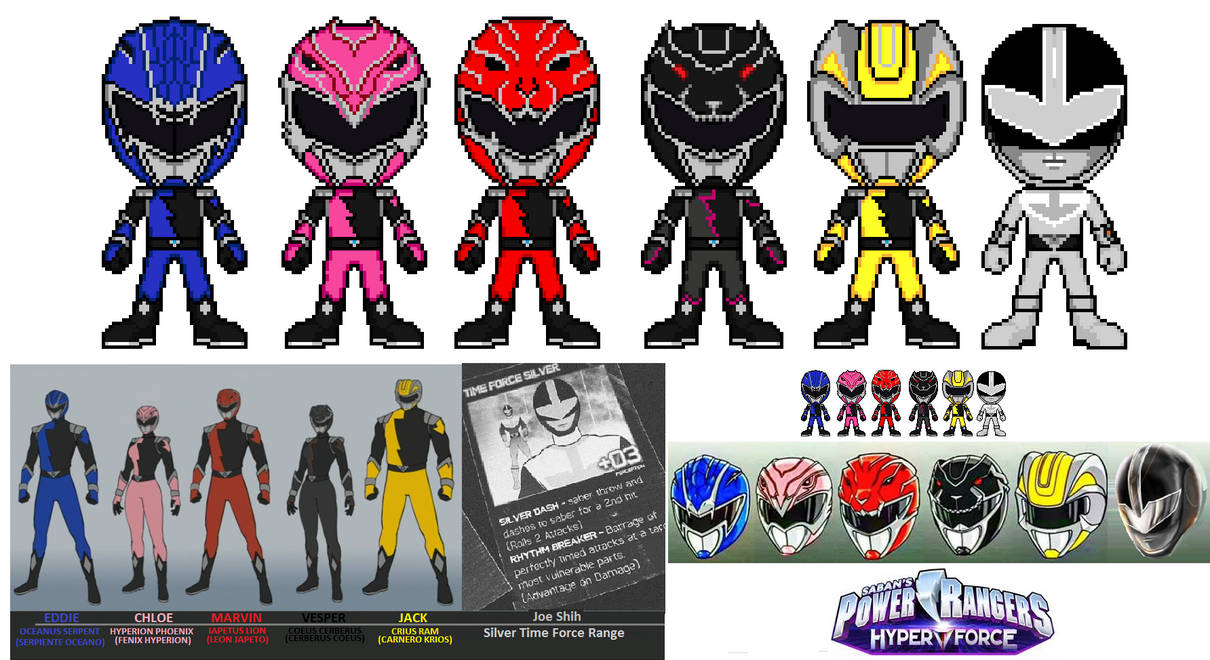 Power Rangers Hyper Force v2 by N0variel on DeviantArt