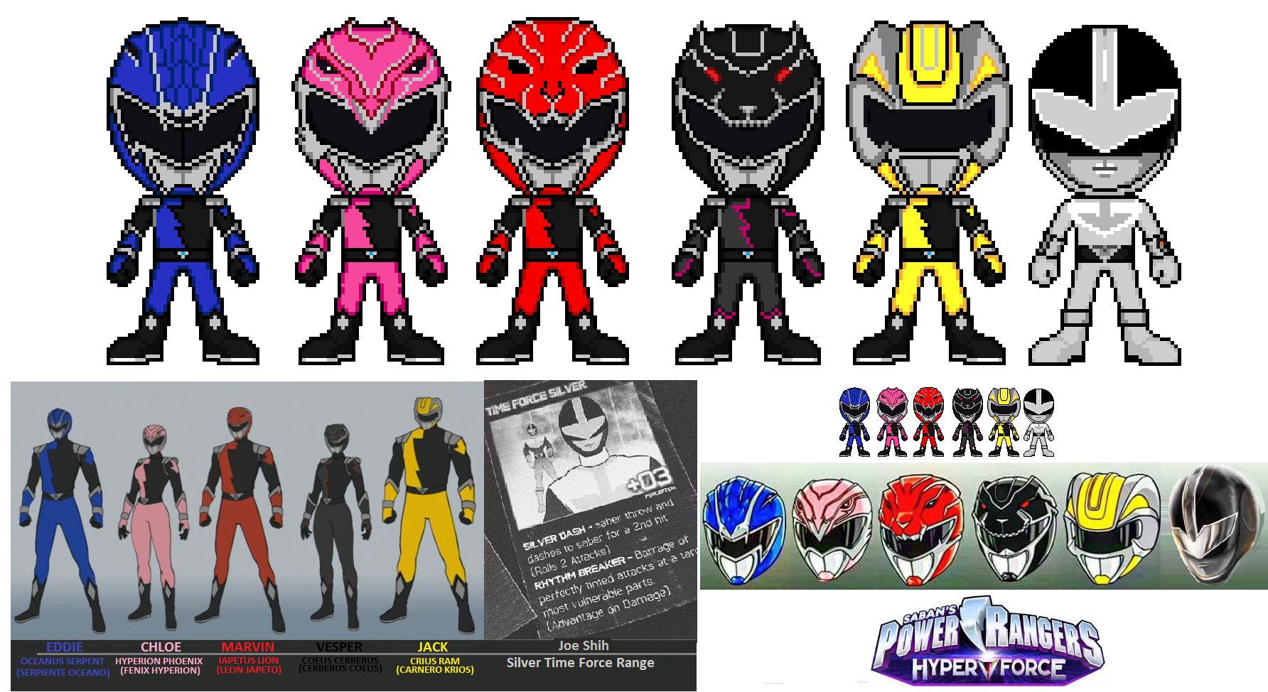 Power Rangers Hyper Force v2 by N0variel on DeviantArt