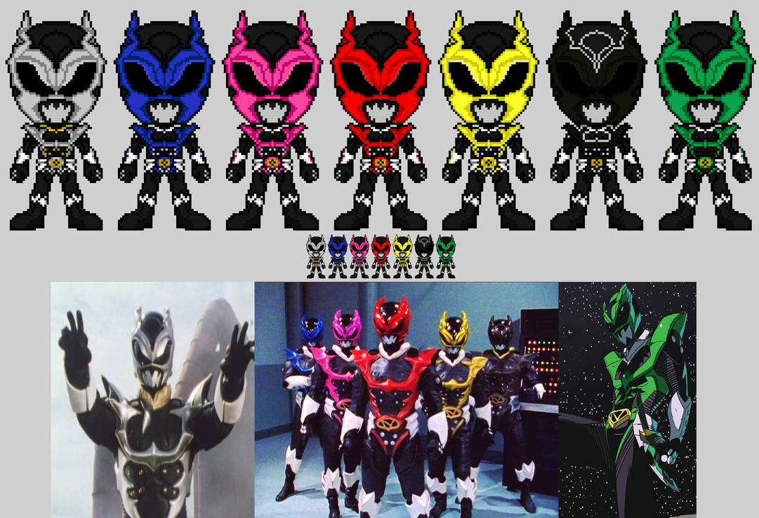 Psycho Rangers by N0variel on DeviantArt