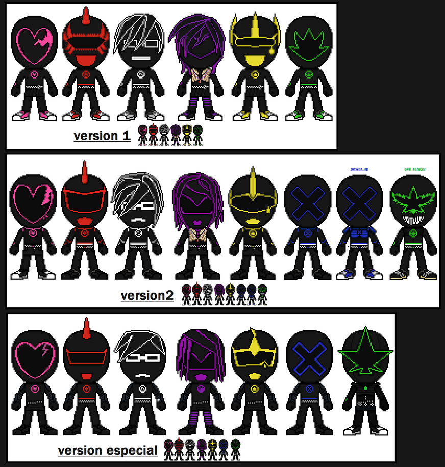 Emo Rancher Mighty Moshin Emo Rangers by N0variel on DeviantArt