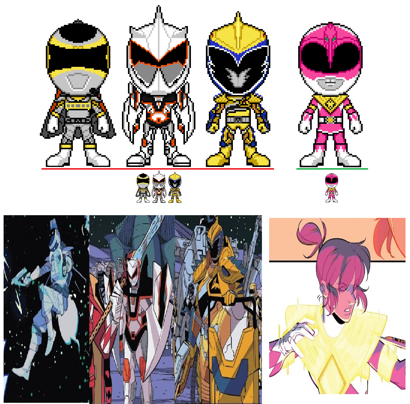 Red Ranger Power Rangers Shattered Grid power rangers shattered grid nuevos rangers by N0variel on DeviantArt