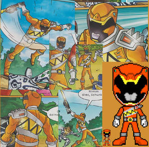 Dino Charge Orange Ranger