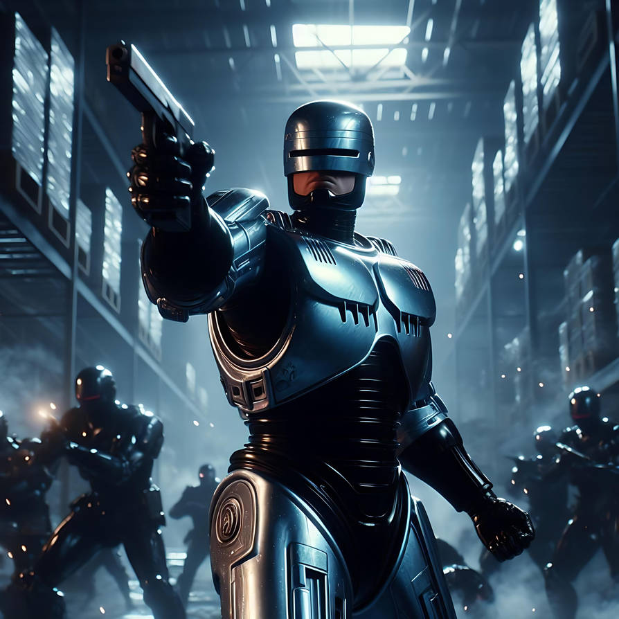 Robocop posing by Adamgeezy on DeviantArt