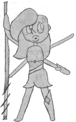 [Gemsona] Tourmaline: Citrine and Pearl Fusion