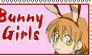 Bunnygirls Stamp