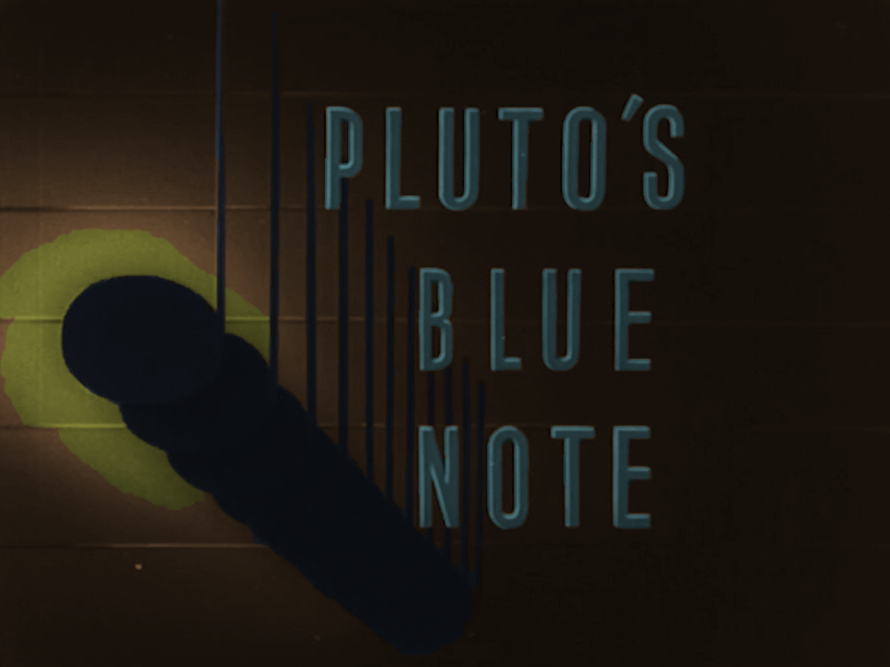 Blue Note Riot Pluto's Blue Note (1947) Original Title Card color by Adonaire on ...