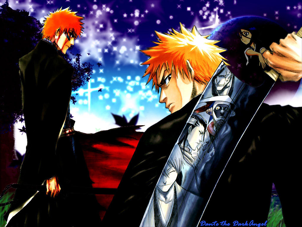 Bleach-Fight for save Rukia by DanteDarkangel on DeviantArt