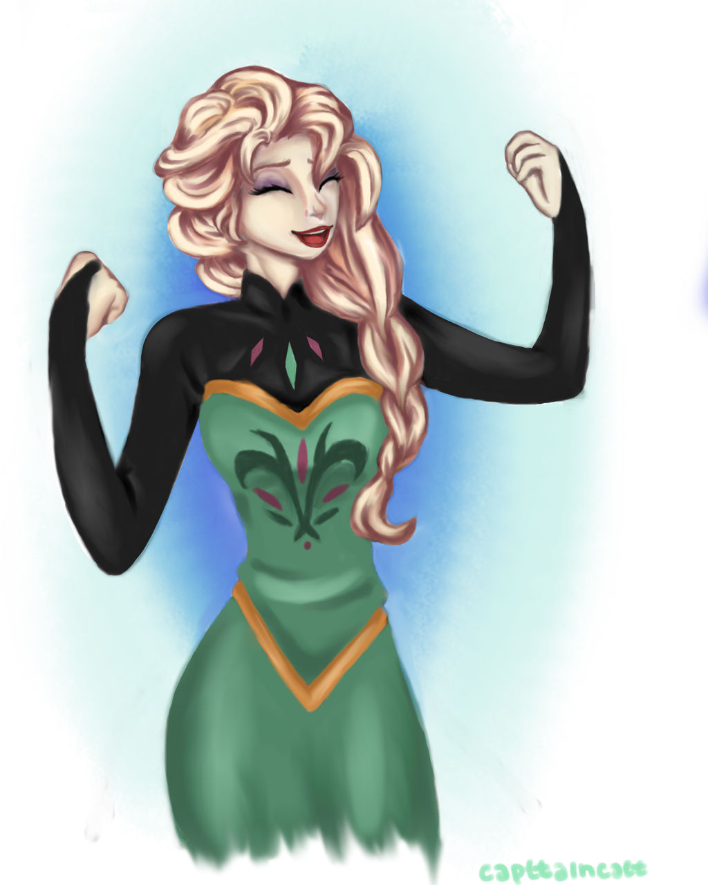 Elsa~Let it Go~ Frozen by CapttainCatt on DeviantArt