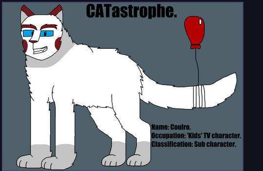 CATastrophe: Coulro Reference sheet.