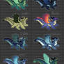 (Sold) WoF 100 Adopt Challenge #2: SeaWing Hybrids