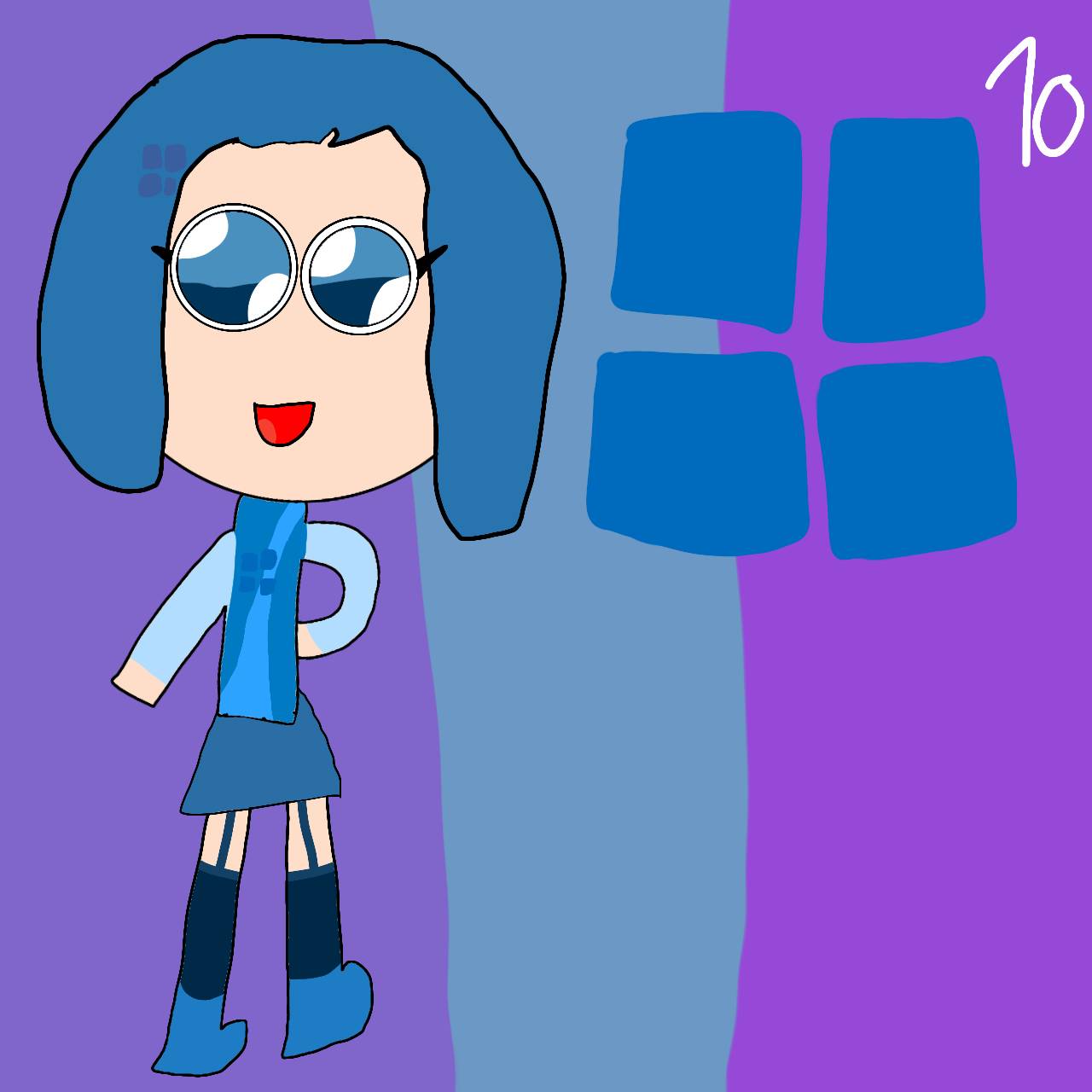 Windows 10 Humanized by Nene2837 on DeviantArt