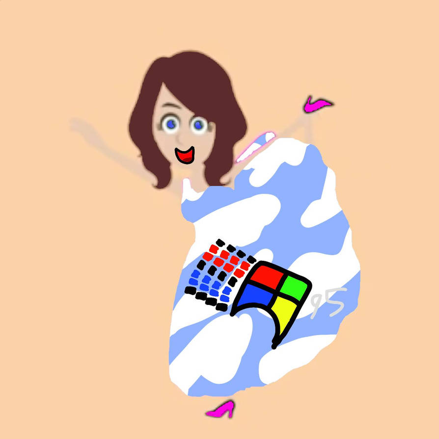 Windows 95 chan by Nene2837 on DeviantArt