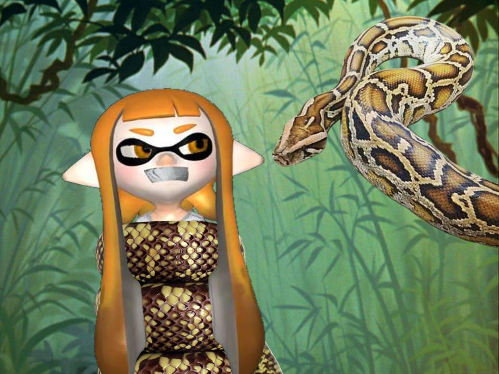 Python coils Inkling Girl by Harold30001 on DeviantArt