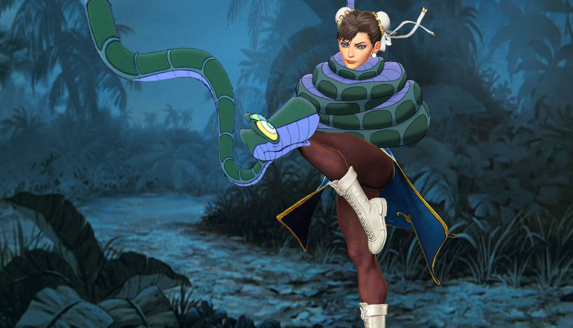Kaa And Chun Li By Harold30001 On Deviantart Kaa And Chun Li By Harold30001 On Deviantart